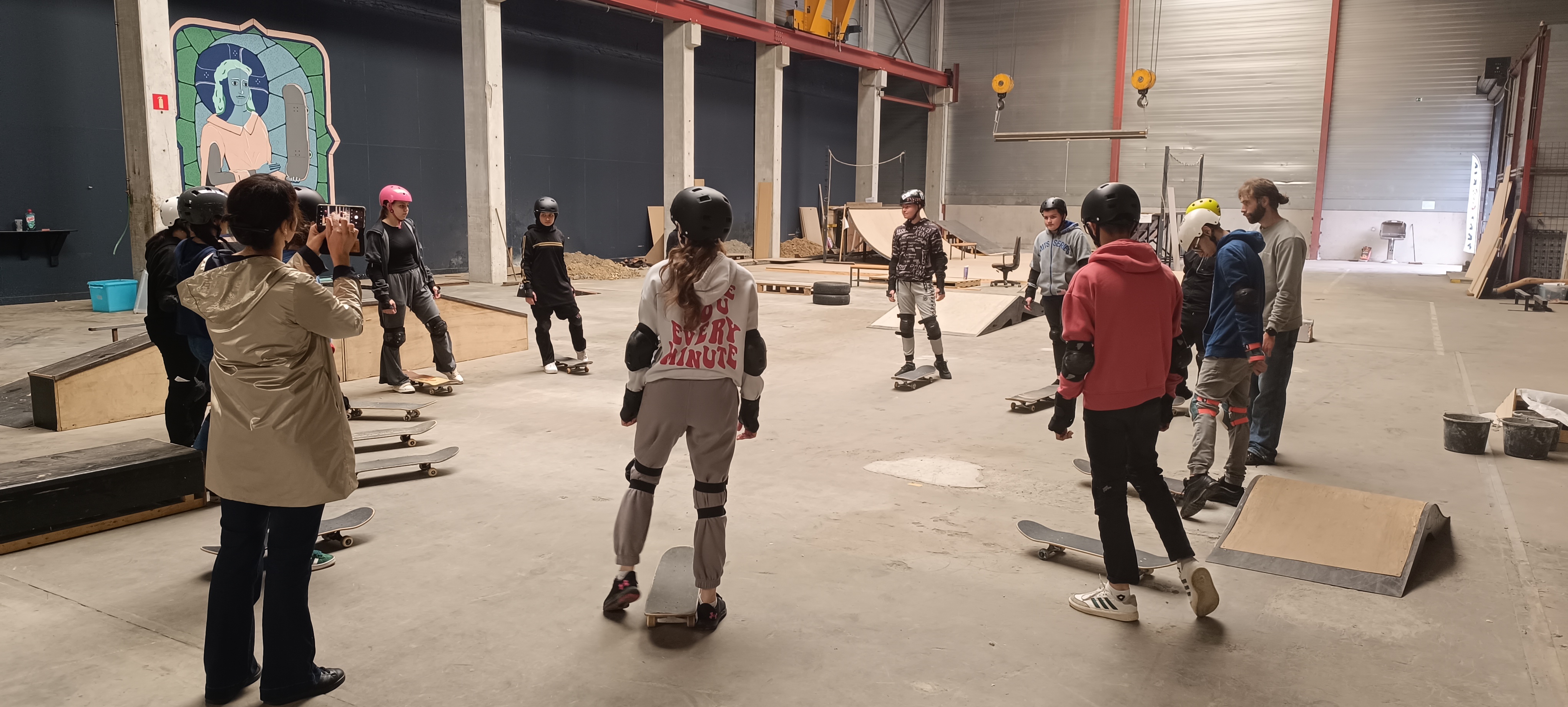 Cours de skate au skatelab