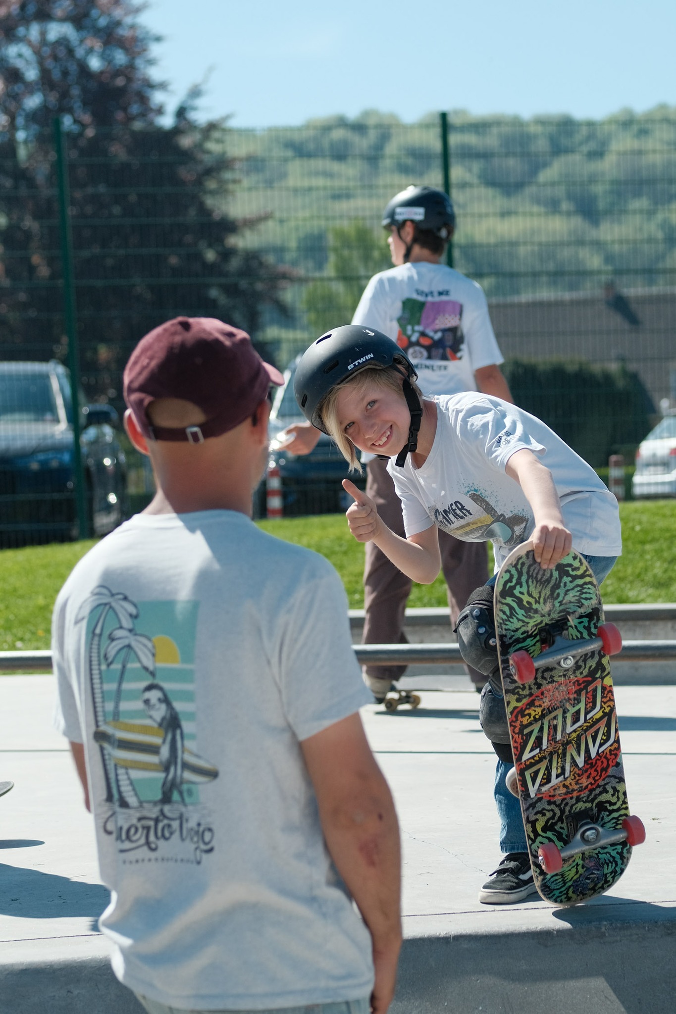 Stages et sessions skate 2025 avec skatoria - photo : Loic Loret