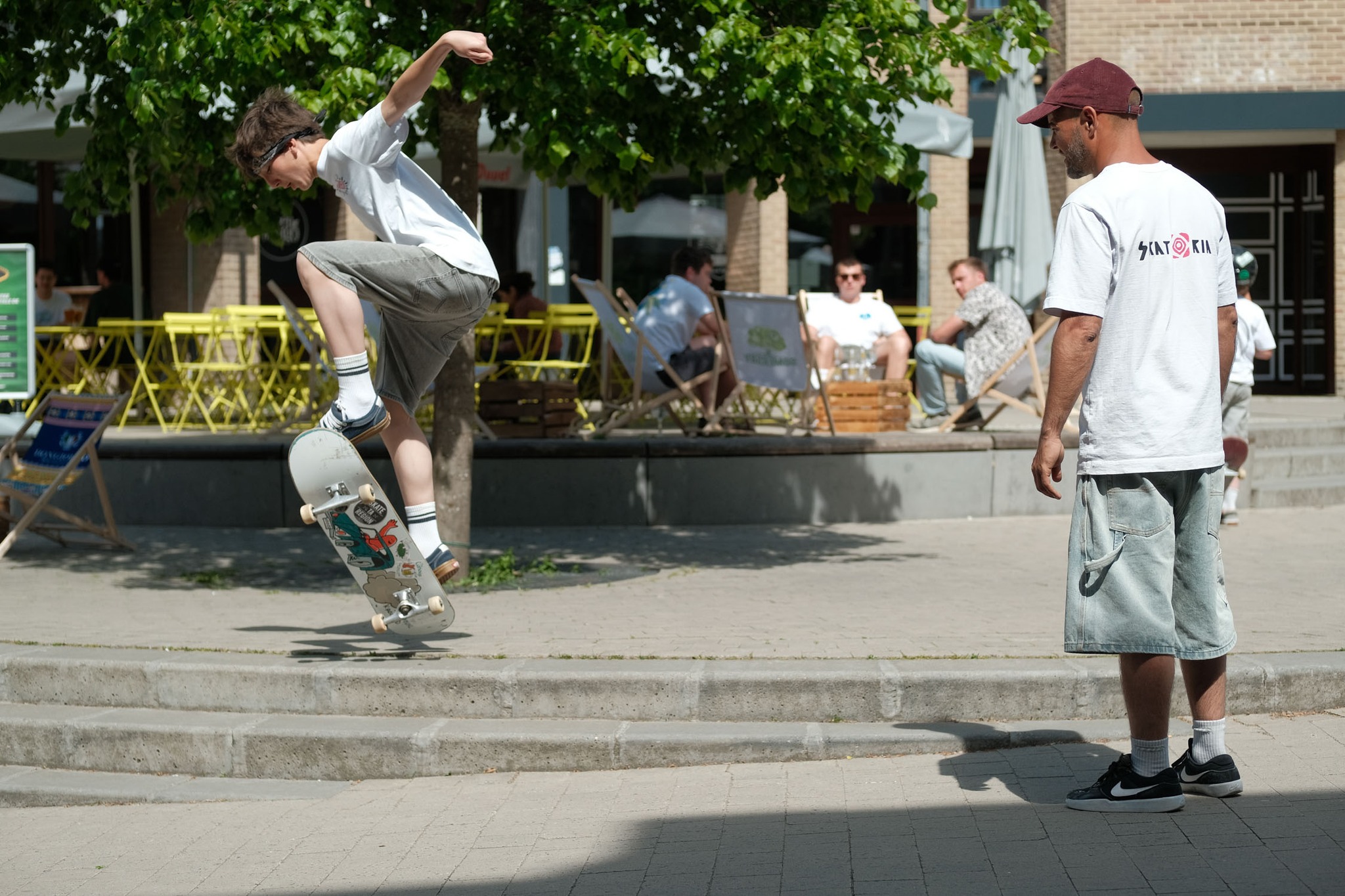 Stages et sessions skate 2025 avec skatoria - photo : Loic Loret