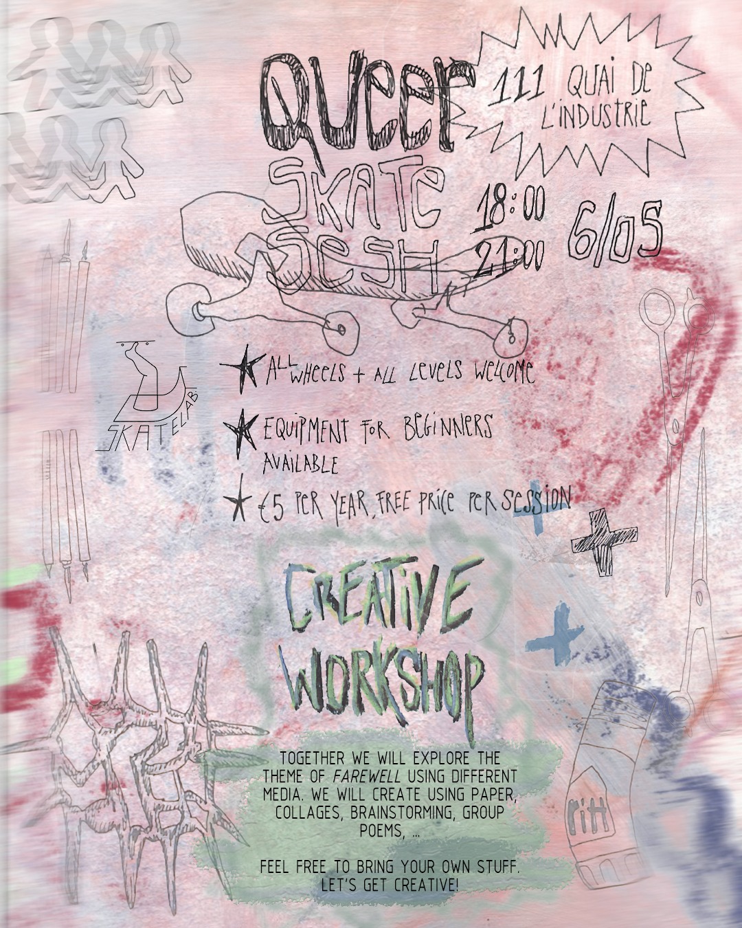 Queer session at skatelab