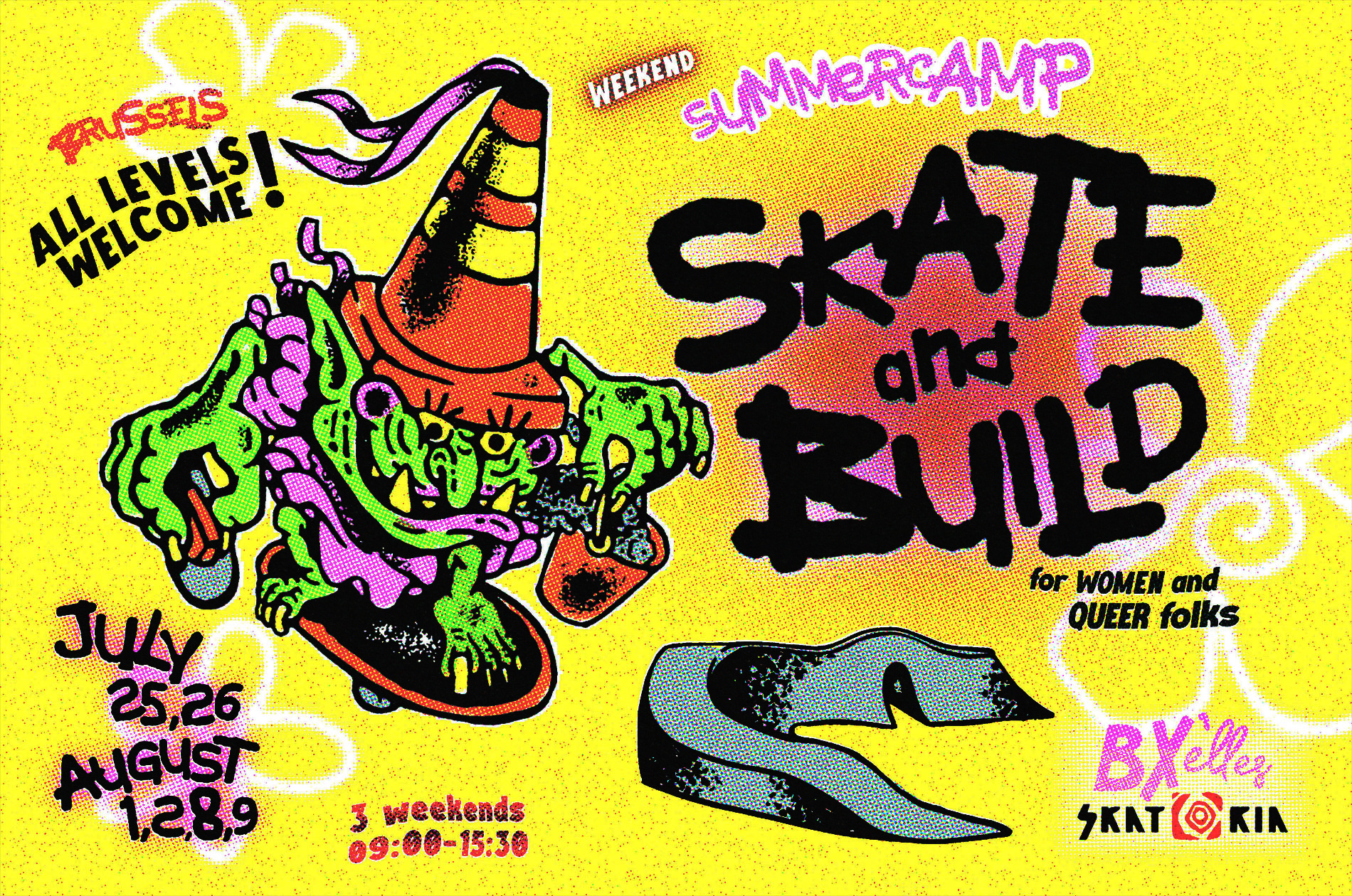Workshop Summercamp girls skatelab