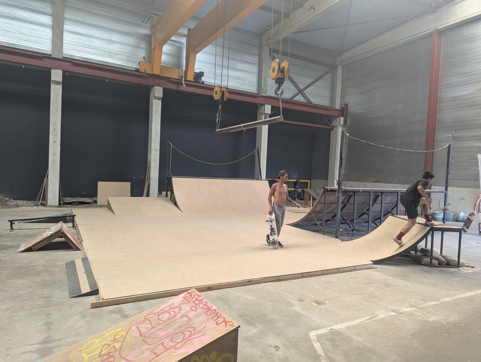 The stage at skatelab