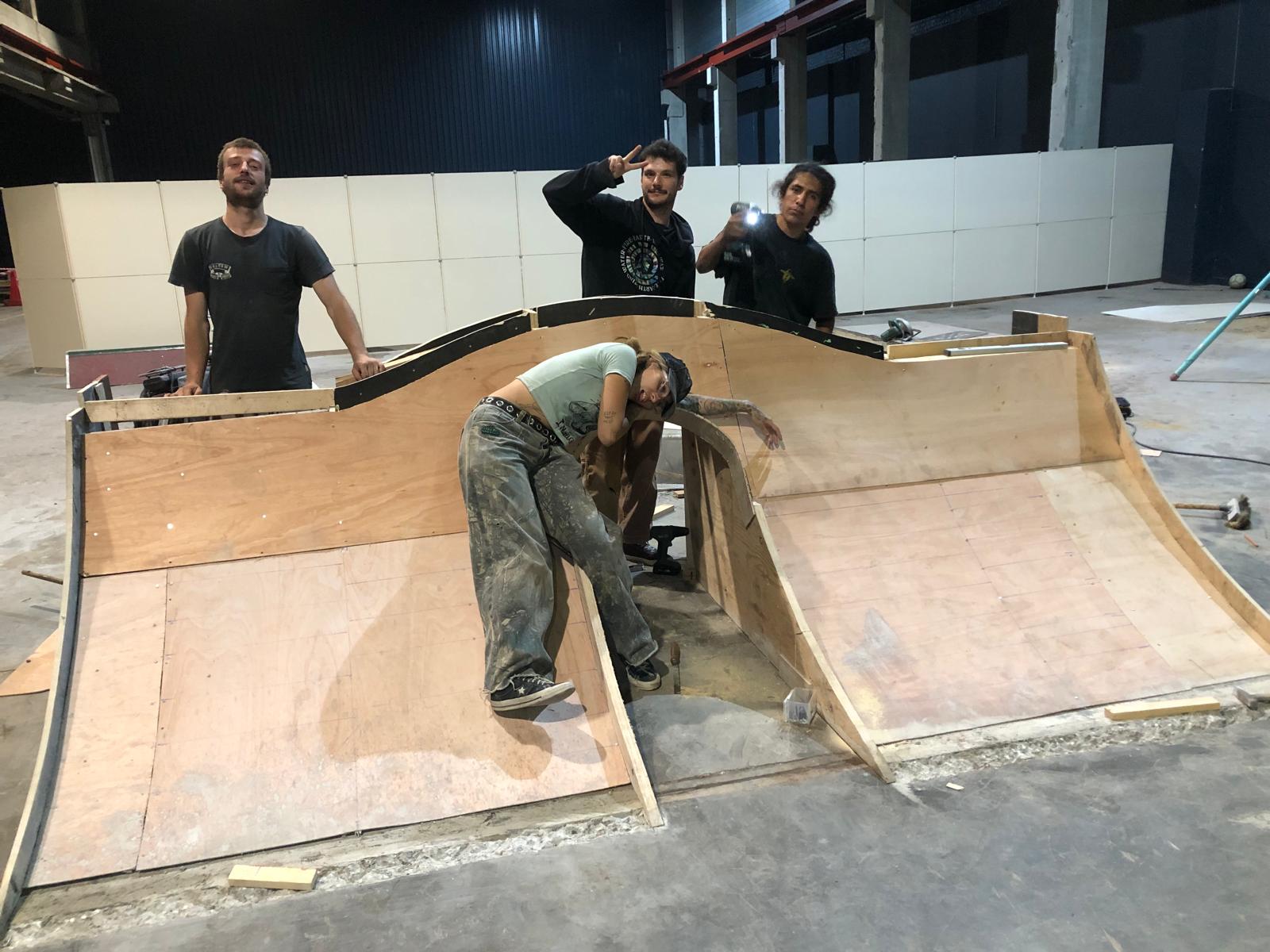 Chantiers collectifs au skatelab